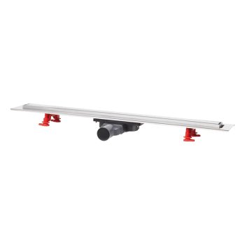 Душевой трап Wirquin Venisio Slim+, 70 см, ультраплоский, обратимая решётка, inox cromat